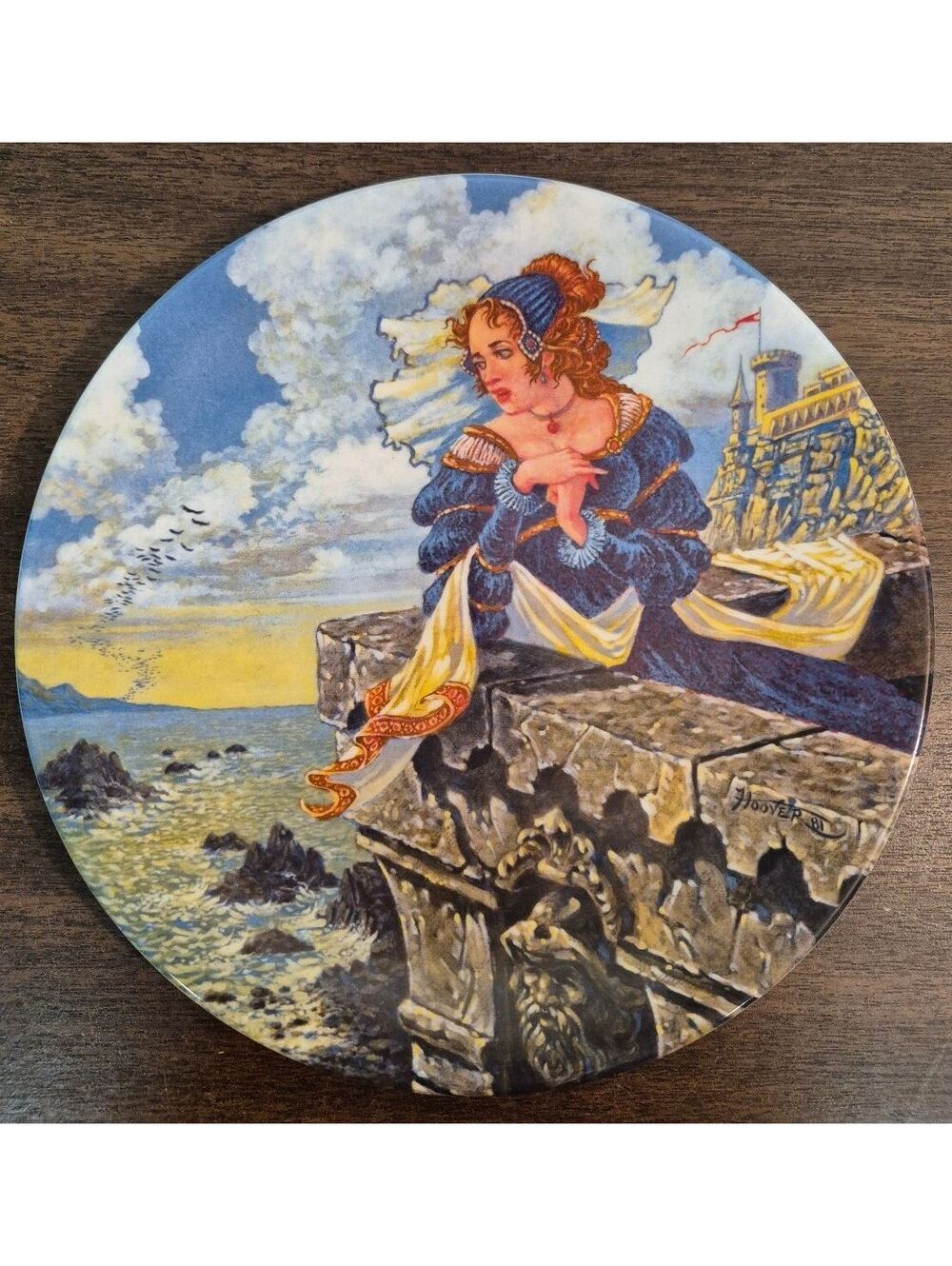 The Franklin's Tale Limited Edition Collectible Plate by G.A. Hoover